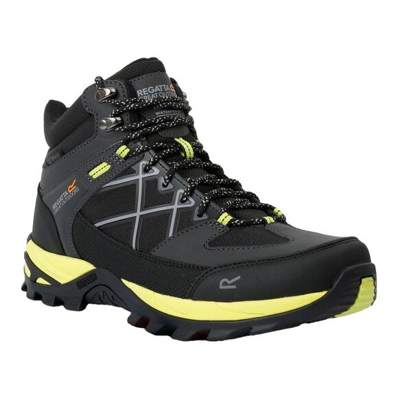 Regatta Mens Samaris III Walking Boots / Ash/Lime Punch